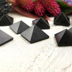 Black Tourmaline Pyramid