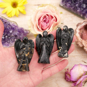 Black Tourmaline Angels 2 inch