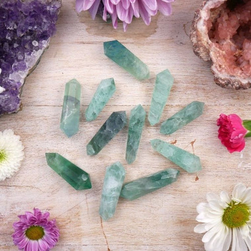 Green Fluorite Double Terminated