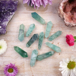 Green Fluorite Double Terminated