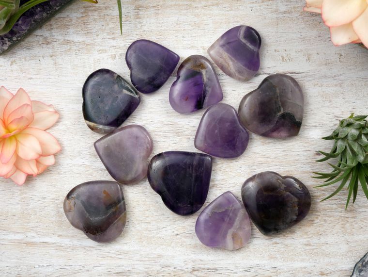 Amethyst Hearts