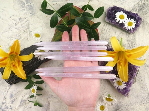 Selenite Wand